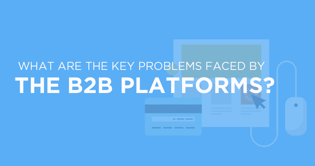 What are the critical problems faced by the B2B platforms?
