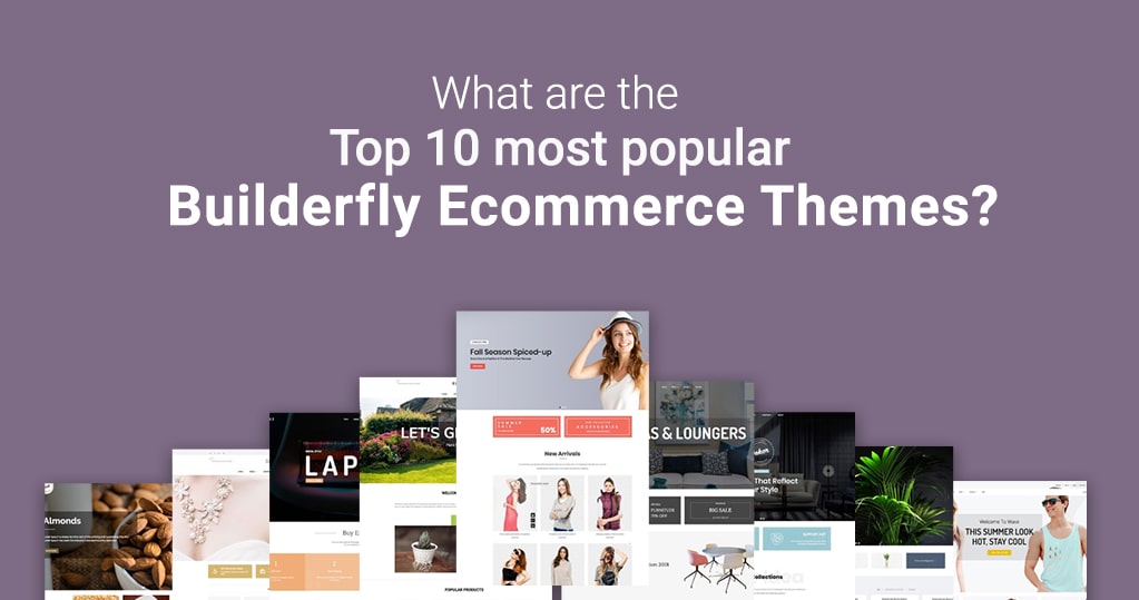 What are the Top 10 Most Popular Builderfly Ecommerce Themes?