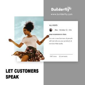 Let customers speak