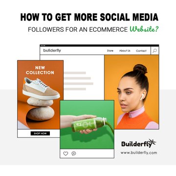 Increase social media followers to increase the sell prospects for your ecommerce website.