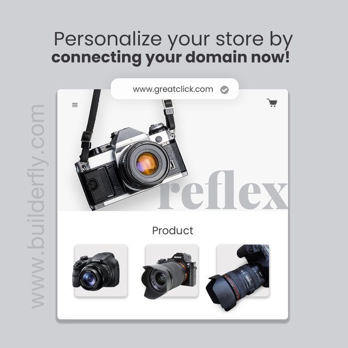 Personalize your store by connecting your domain now!
