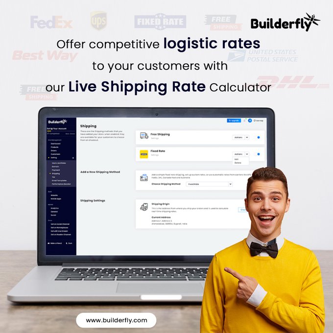 Shipping rates can impact the e-commerce conversions.