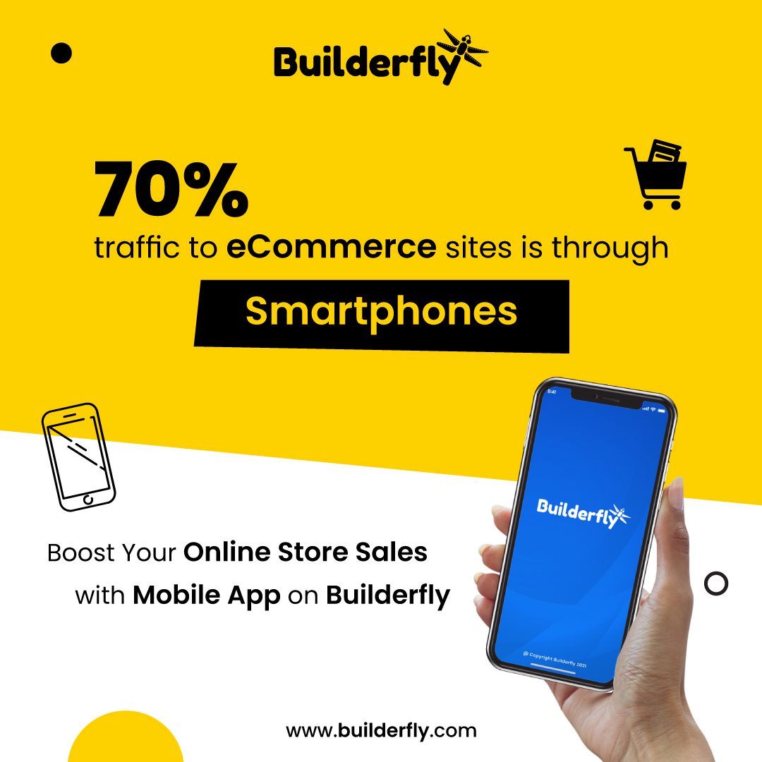 Boost Your Online Store Sales with Mobile App on Builderfly