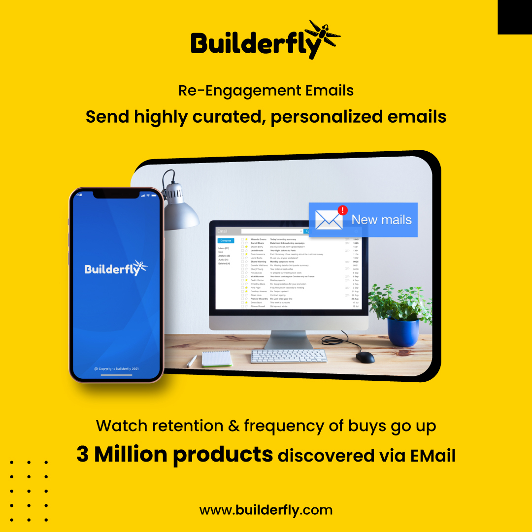 Send re-engagement emails & improve your buyer retention & frequency