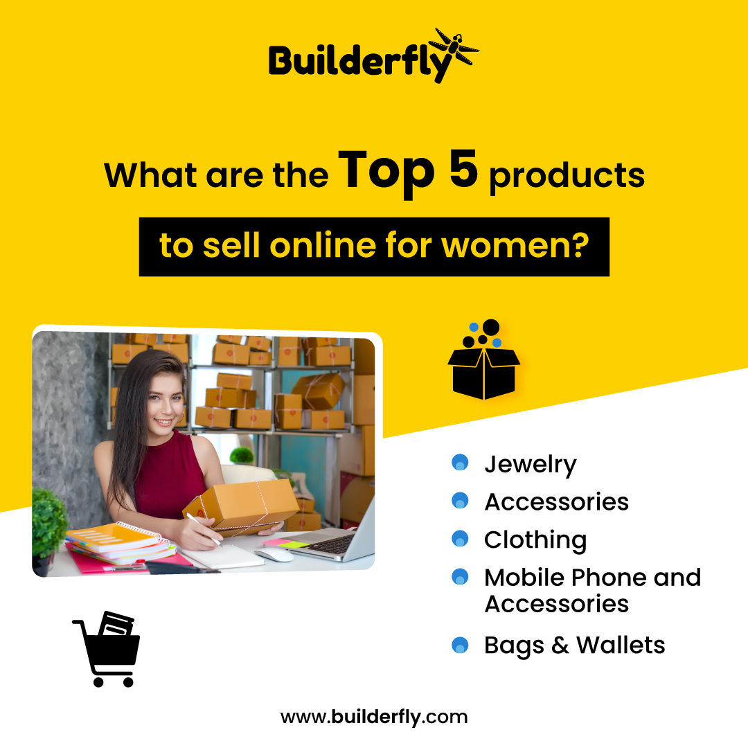 Do you sell these products online? Create online store with Builderfly & sell globally