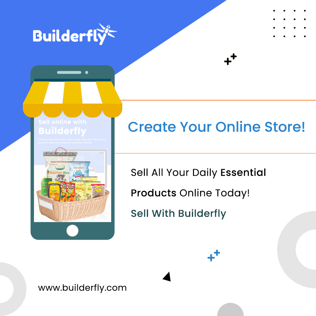 Create Your Online Store! Sell All Your Daily Essential Products Online Today!